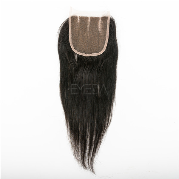 three part lace closure with baby hair lp113